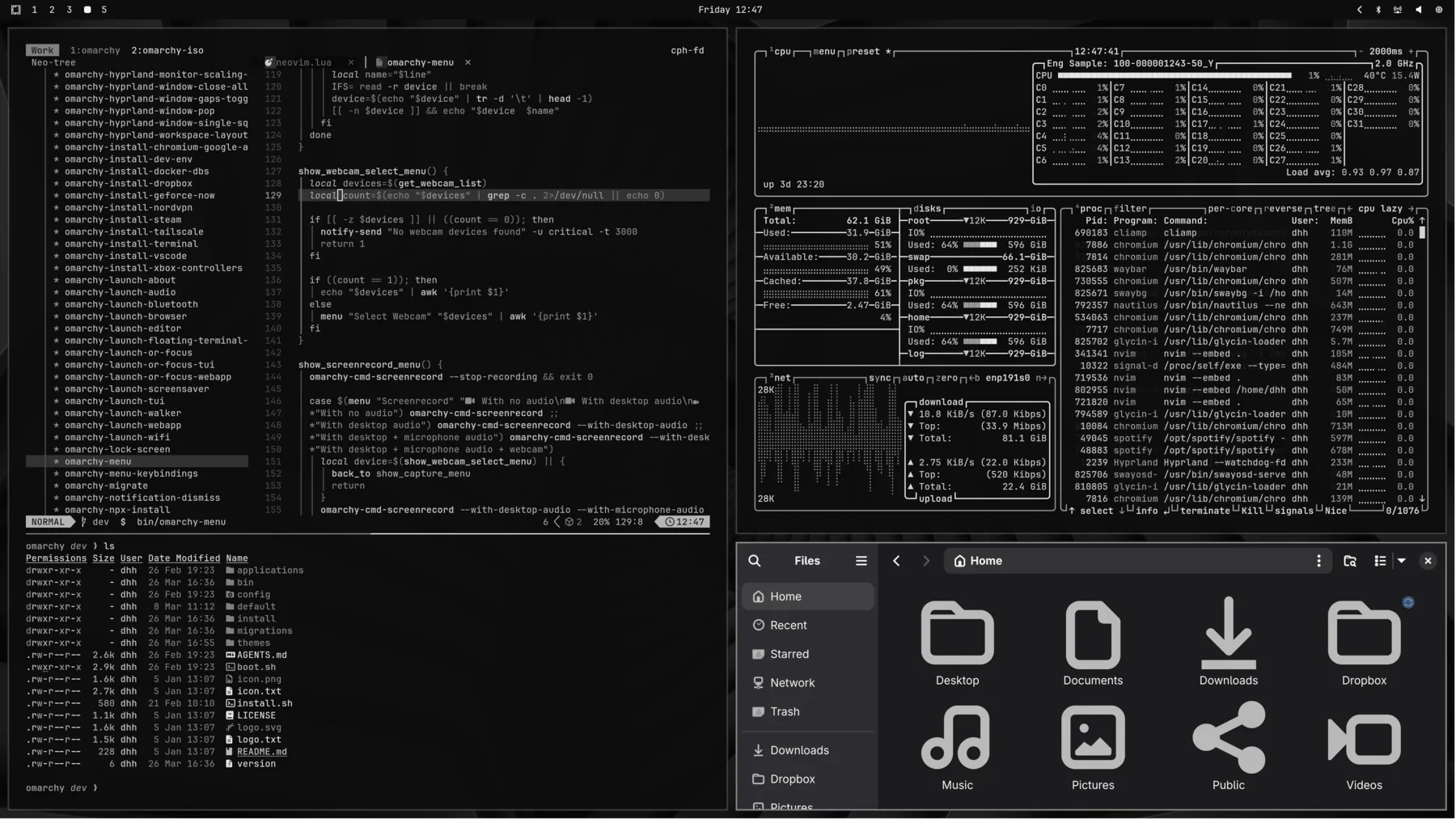 Vantablack theme preview