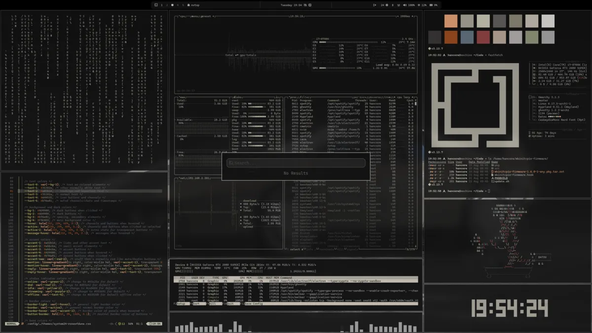 Batou theme screenshot