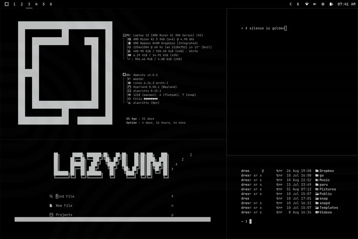 Felix theme screenshot