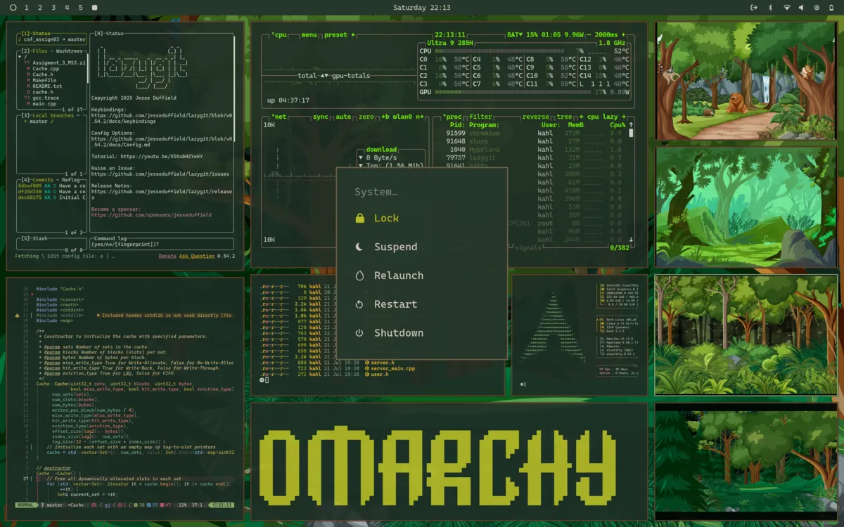 Green Garden theme screenshot