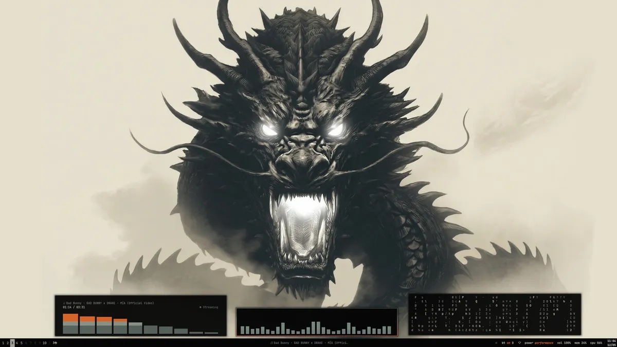 Ryu theme screenshot